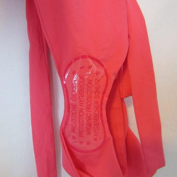 NEW Kittenish Coral Pink Bikini Swim Set Large Padded Tie Cheeky Adjustable - Picture 5 of 6